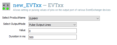 EVT-2 config