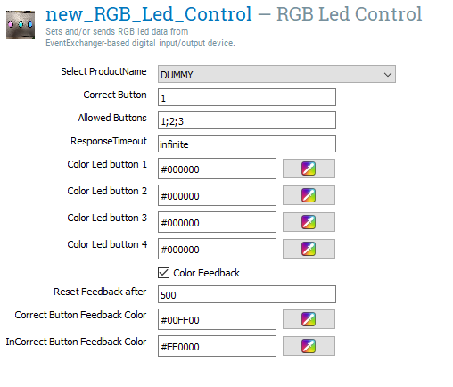 RSP-RGB config